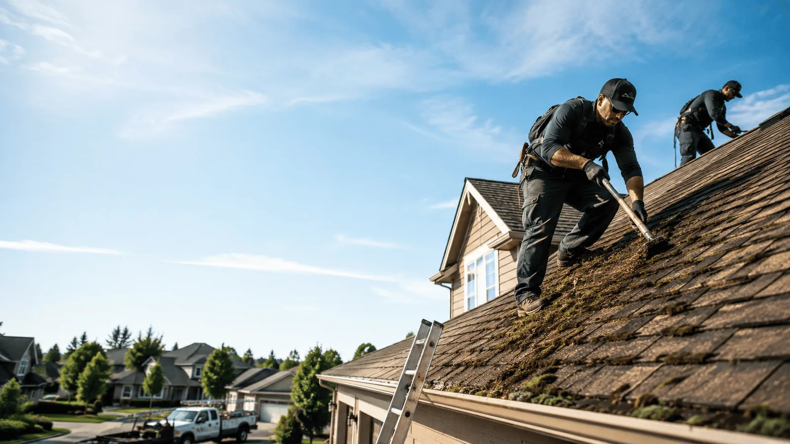 Roof Moss Removal in Carnegie, PA near me